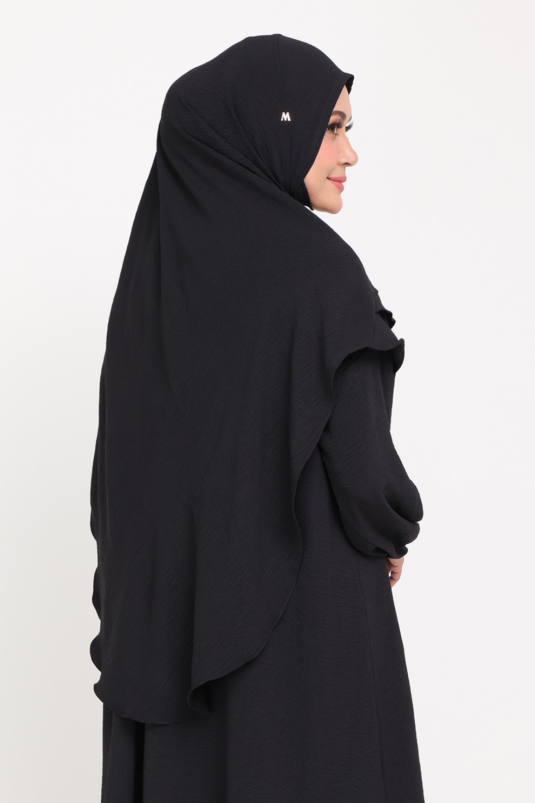 Khimar Black Jam