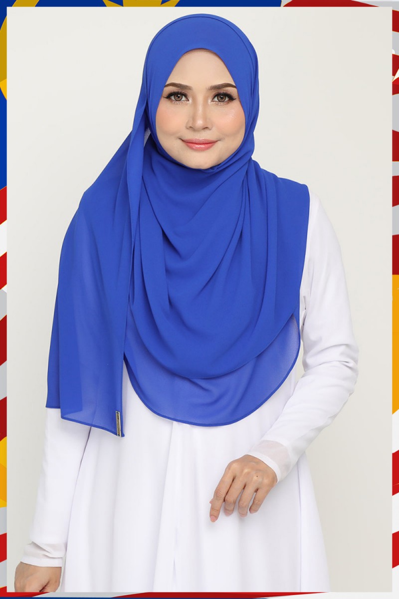 Long Shawl Blue