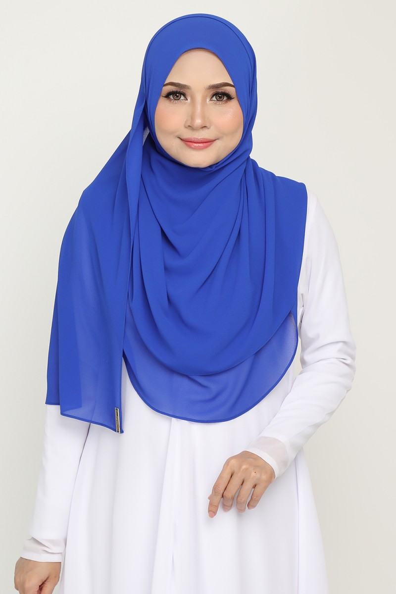 Long Shawl Blue