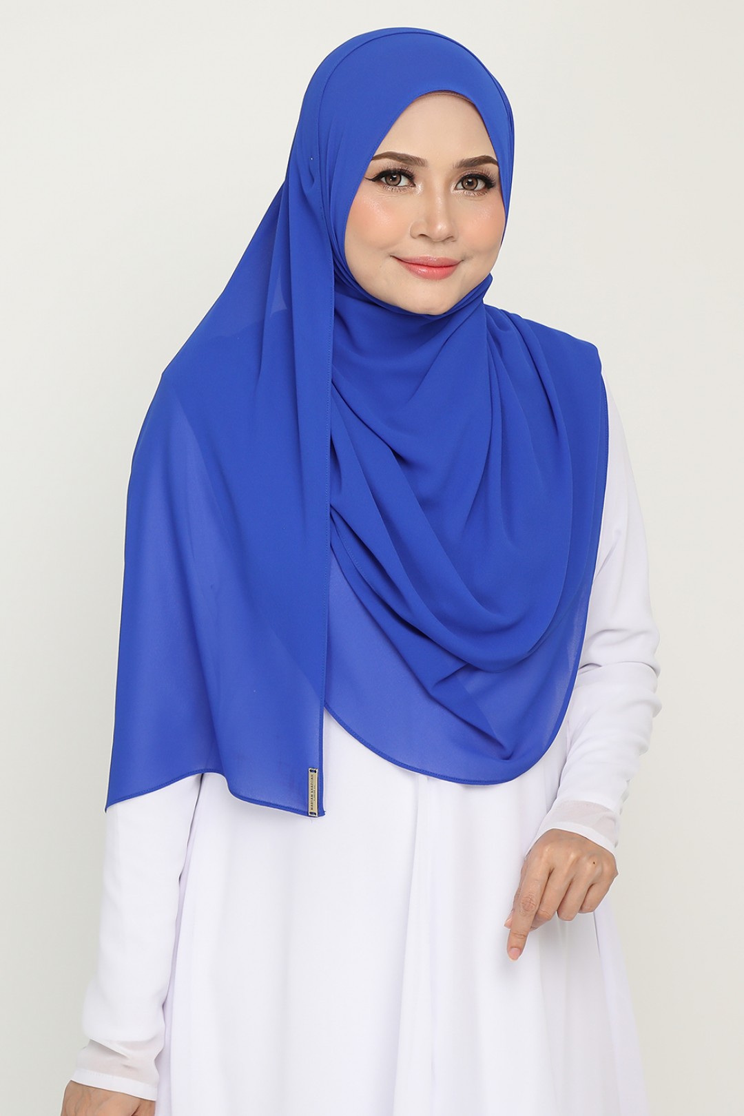 Long Shawl Blue