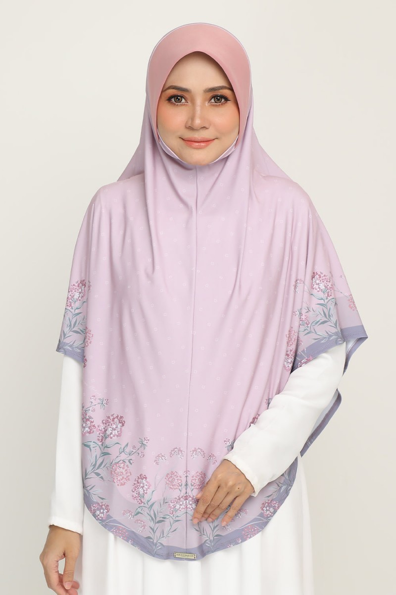 As-Is Sarung Printed Lagenda Blush Crepe