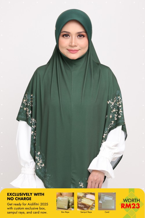 Sarung Printed Radiyyah Brunswick Green