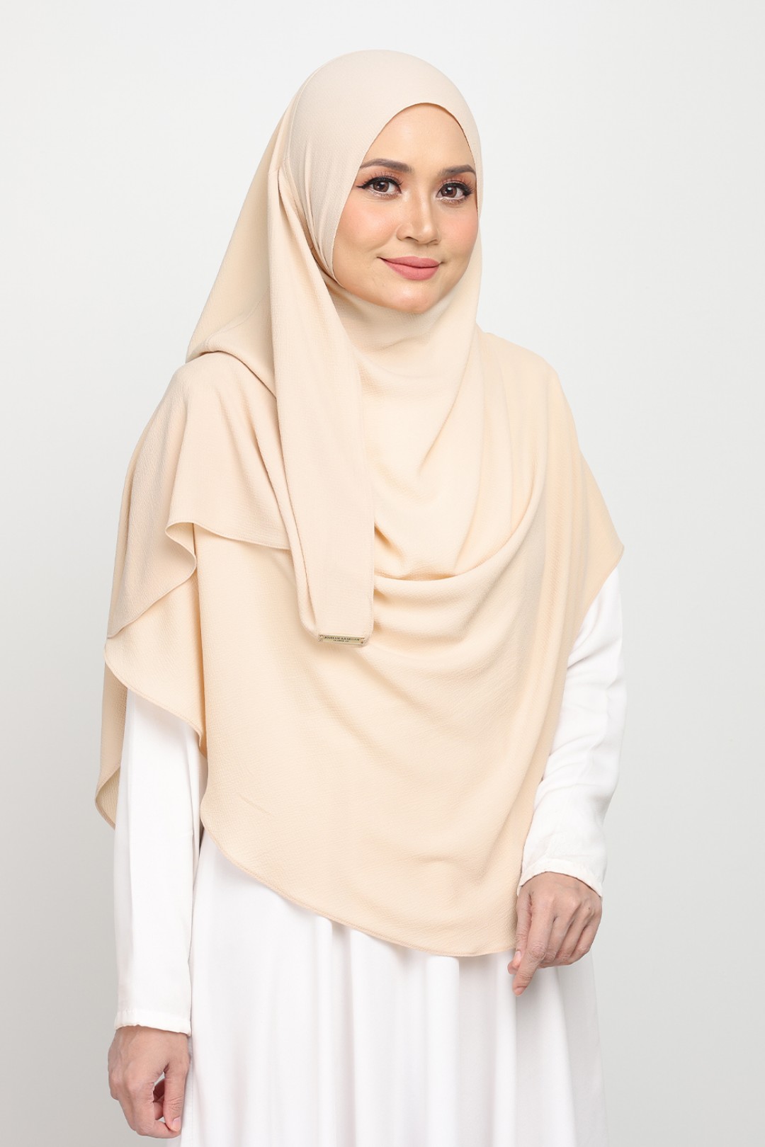 [AS-IS]- Umma Shawl Khawla Buff Tan