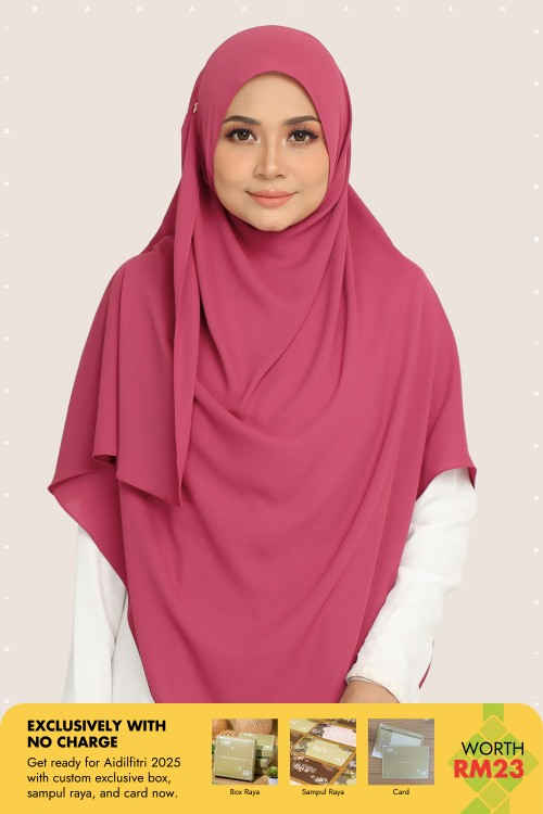 Umma Shawl Merangsri Cardinal Pink