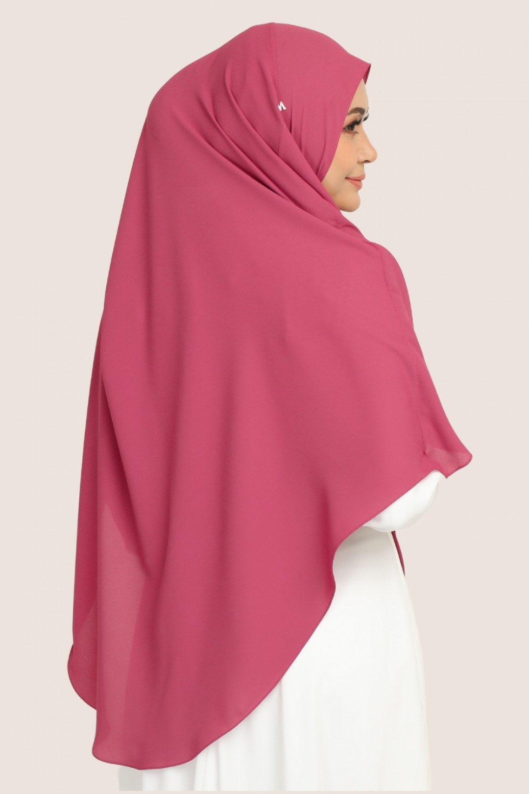 Umma Shawl Merangsri Cardinal Pink