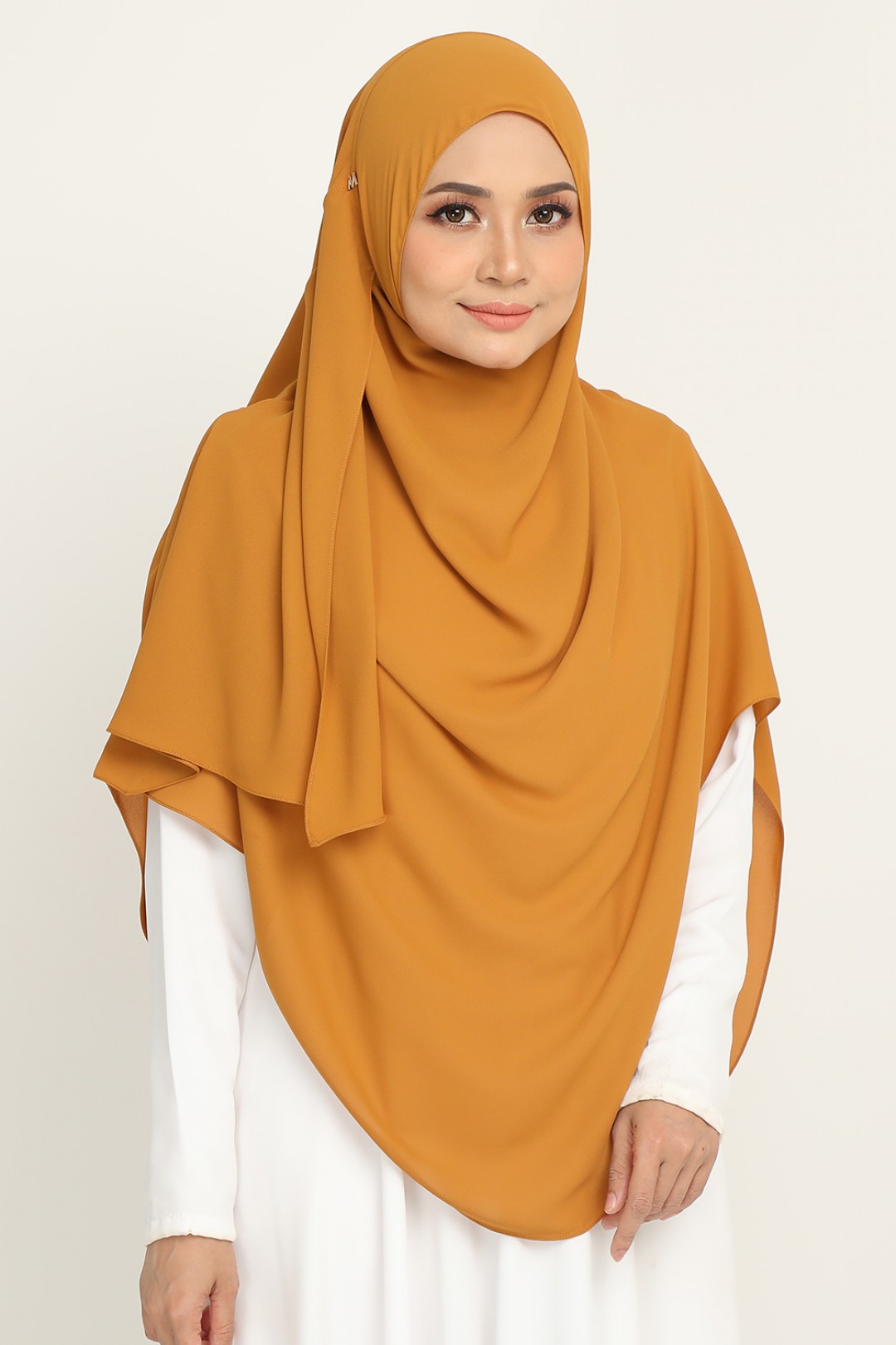 Umma Shawl Merangsri Carrot Orange