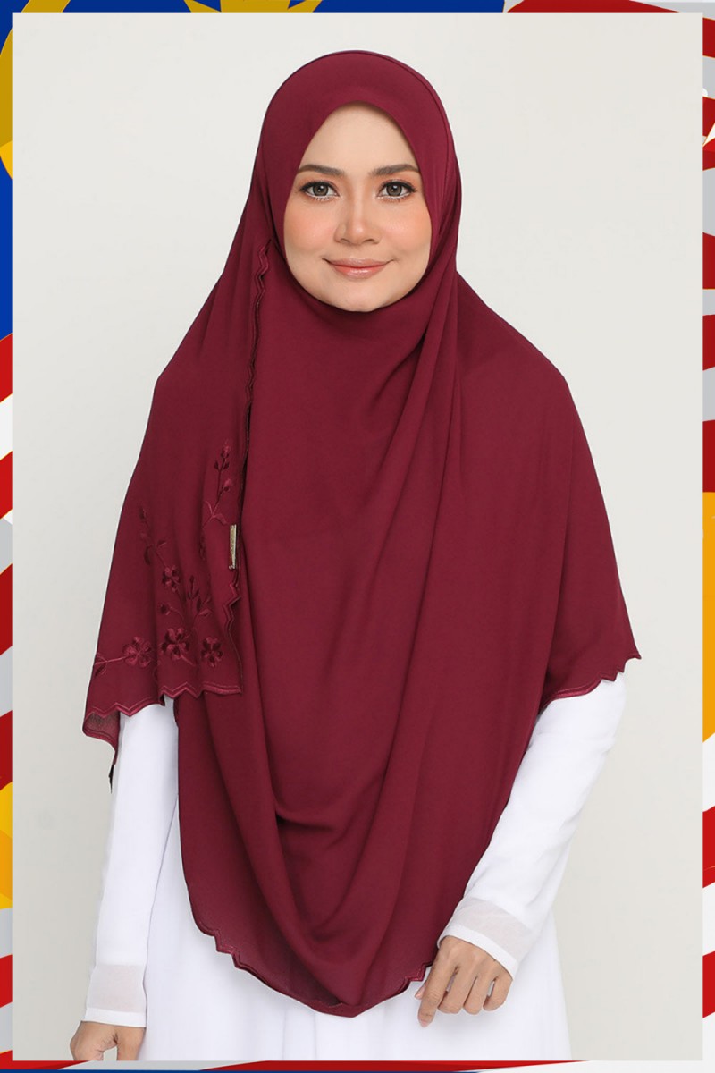 Instant Sulam Cherry Red