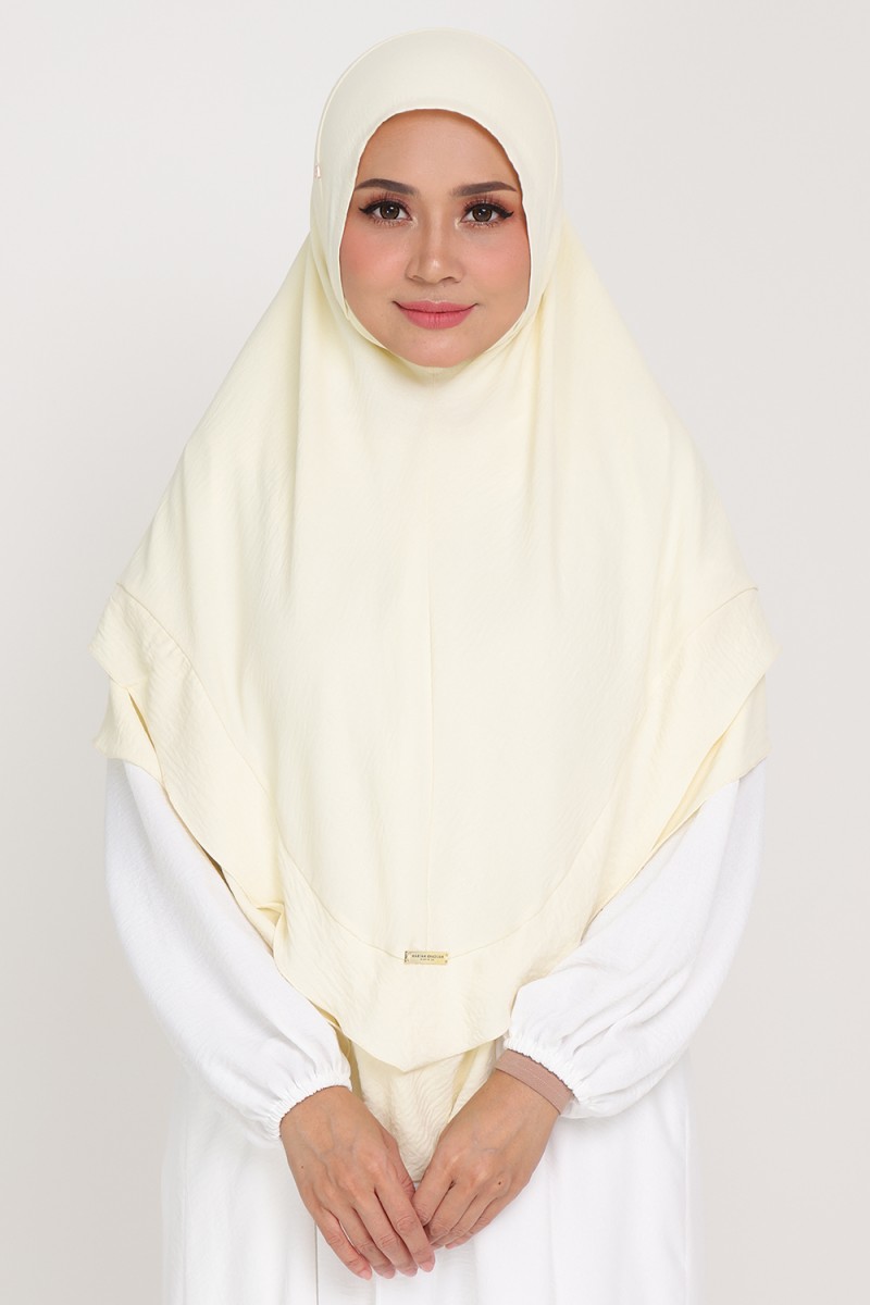 [AS-IS]- Khimar Corn Silk