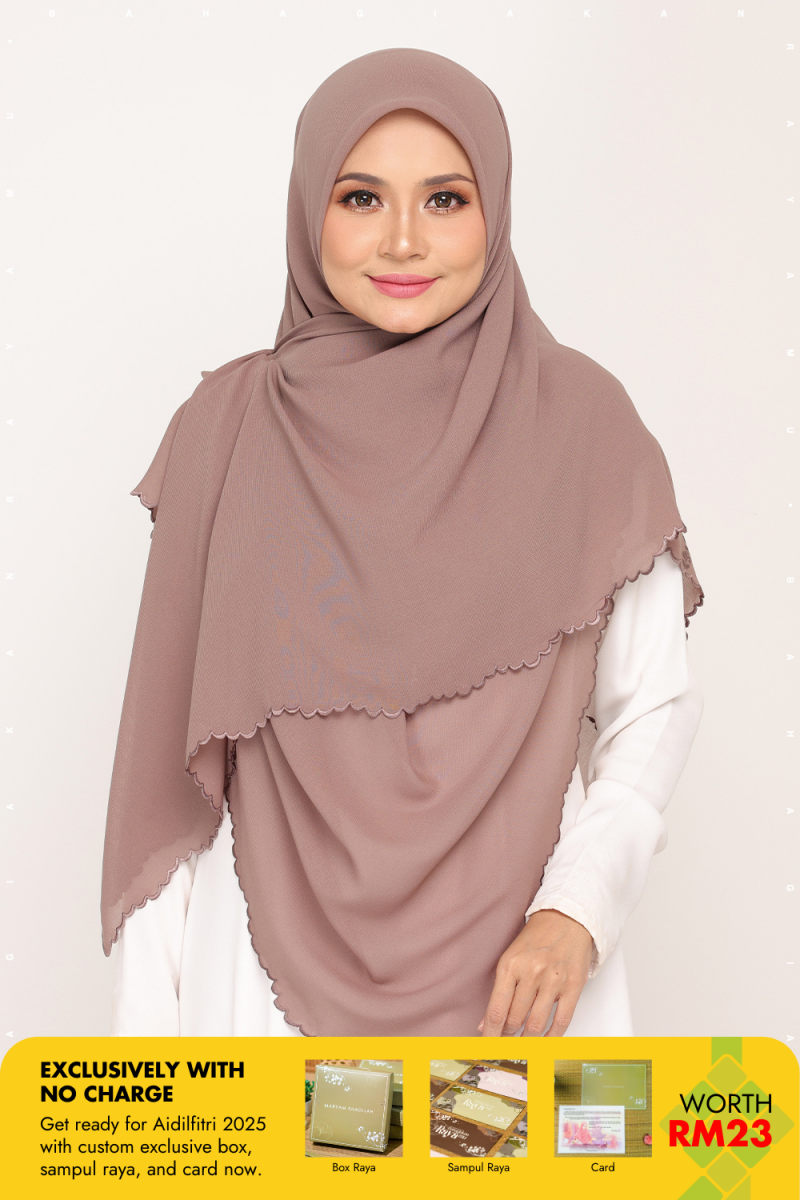 Bawal Sulam Coyote Brown