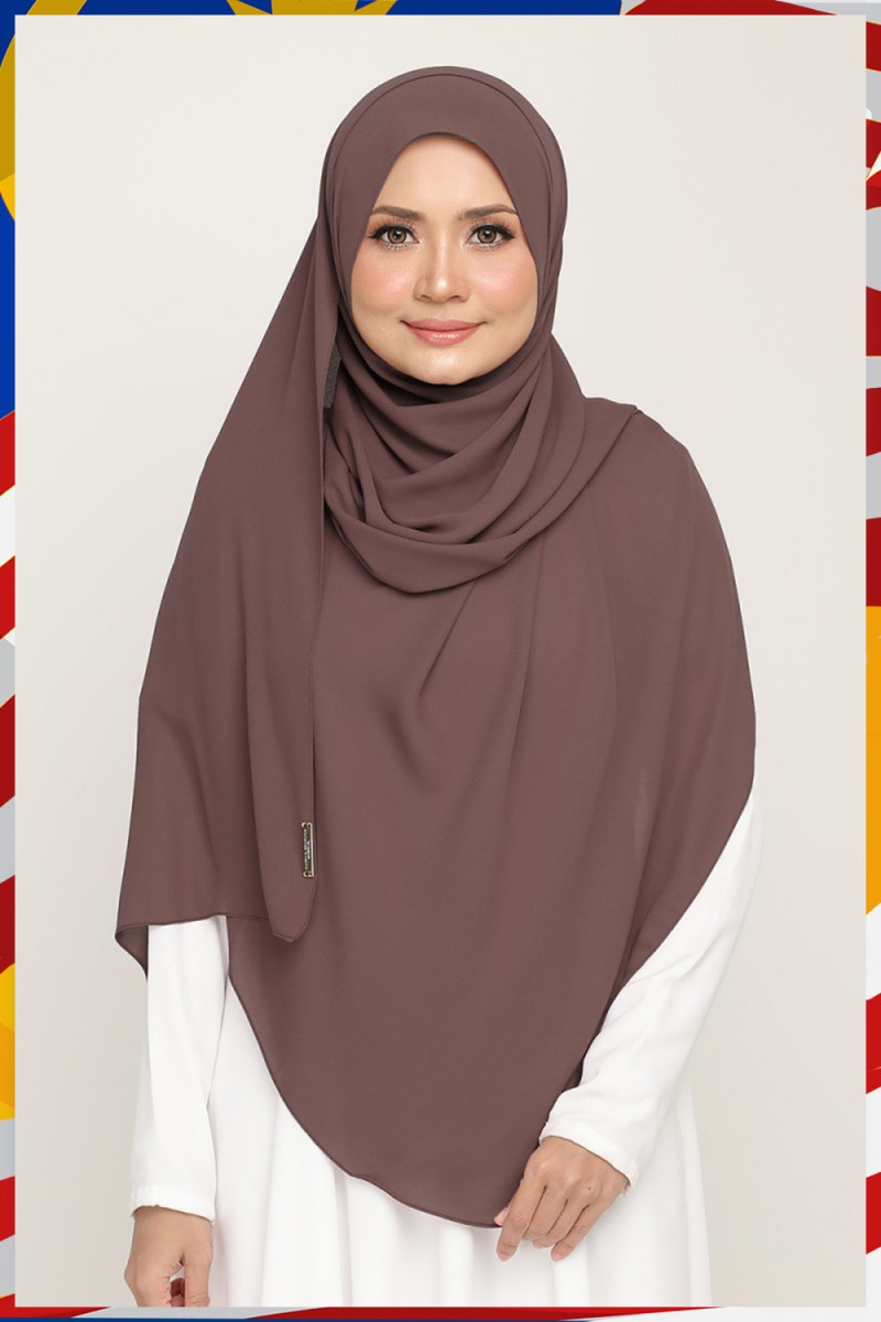 Long Shawl Dark Brown