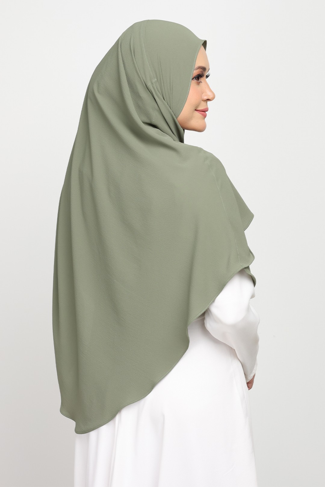 Umma Shawl Khawla Dark Moss