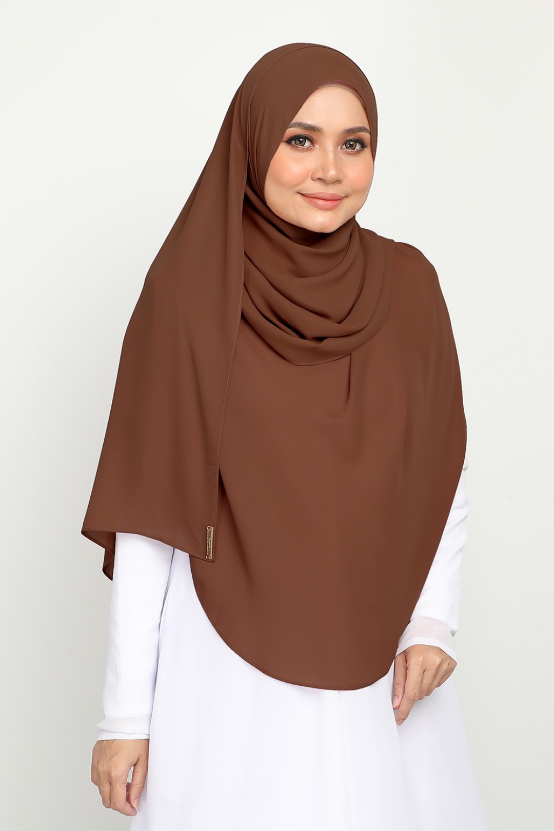 As-Is Long Shawl Dark Orange