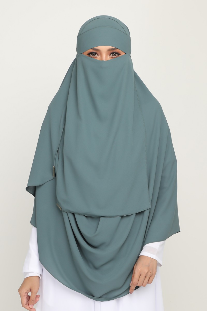 Niqab Adriatic Green