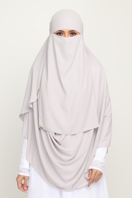 Niqab Iris Grey