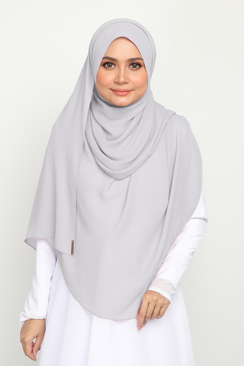 As-Is Long Shawl Dull Silver