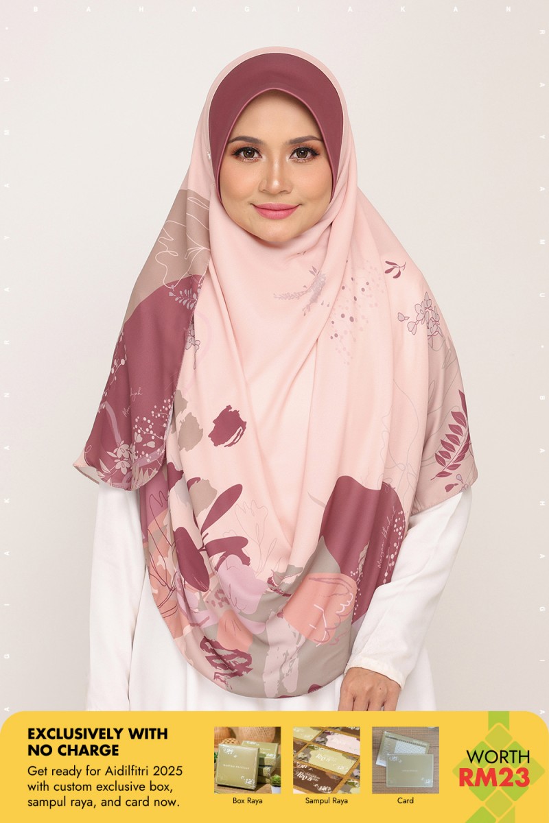 Instant Printed Awning Kiara Dun Rose