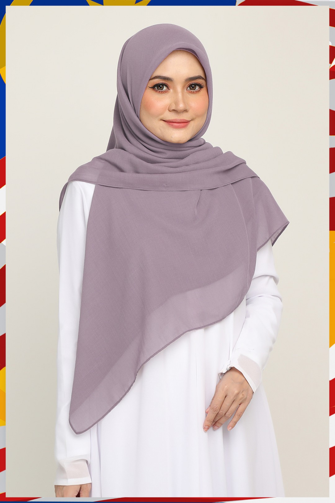 Classic Bawal Dusty Purple