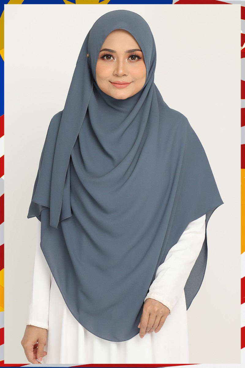 Umma Shawl Dark Slate