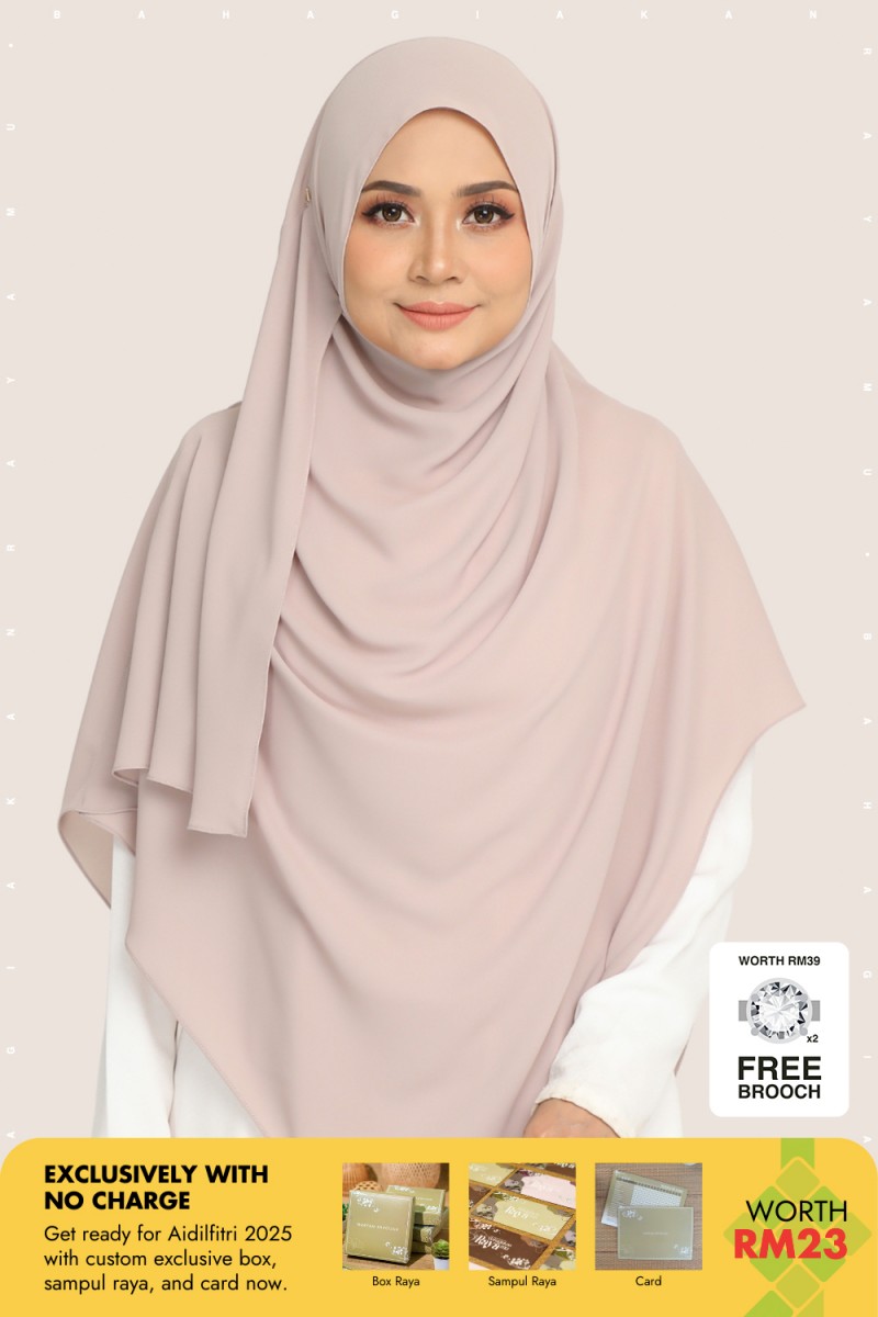 Umma Shawl Merangsri Fairy Puce