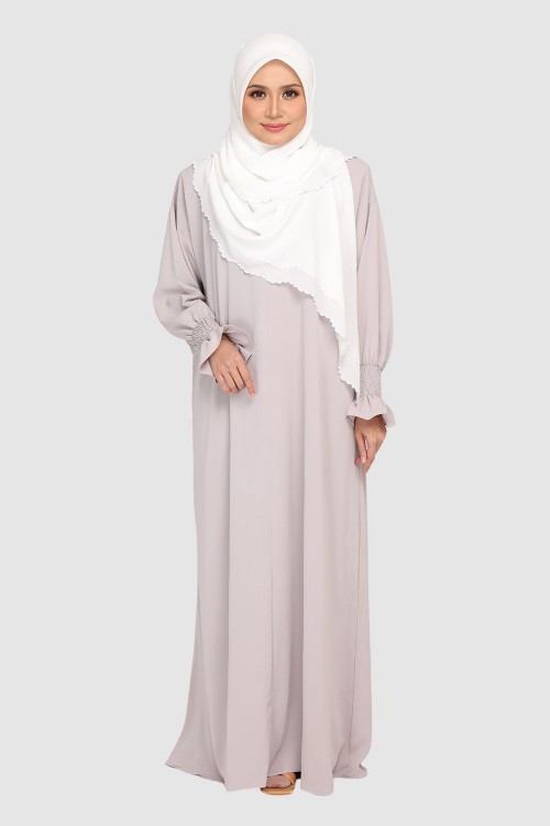 Jubah Rajwa Flash Grey