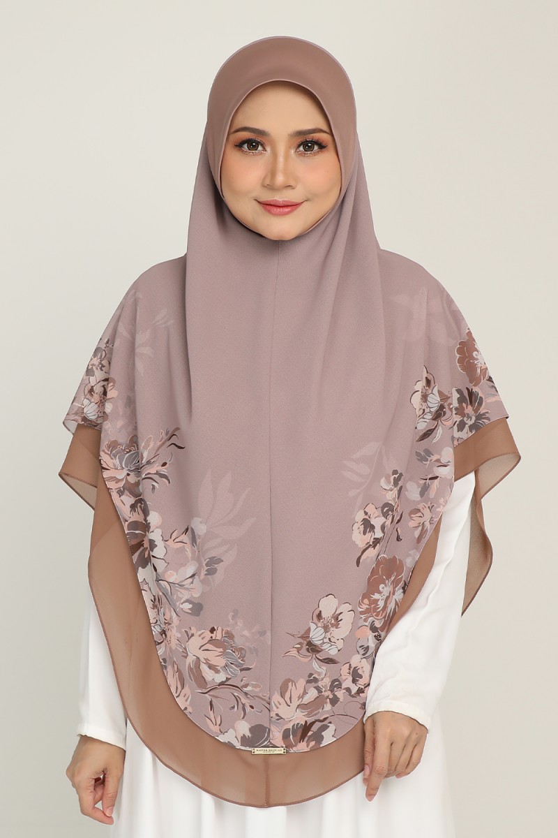 [AS-IS]-Sarung Printed Budi Flax Brown
