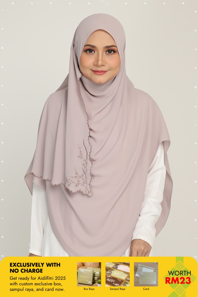 Umma Shawl Sulam French Quartz