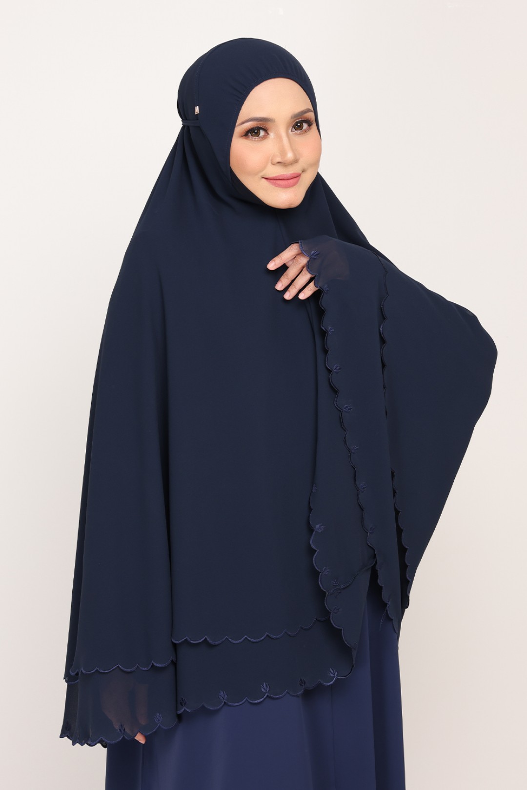 Jubah Rajwa Diamond Blue