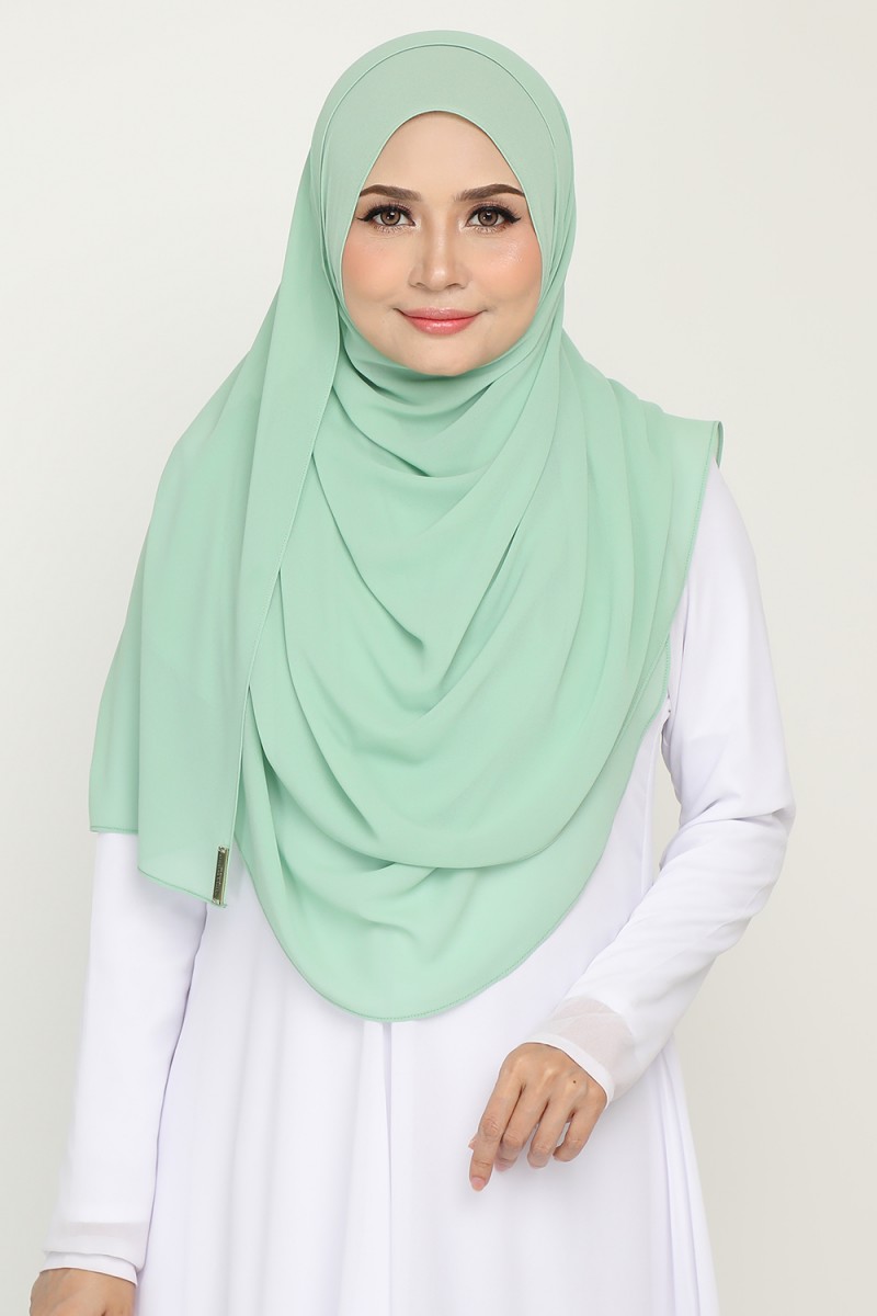 As-Is Long Shawl Green