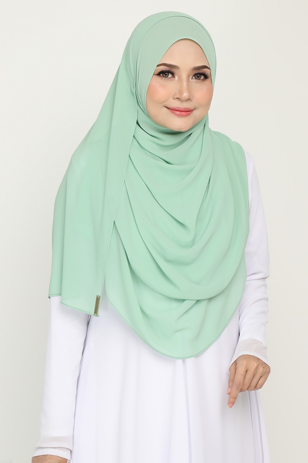 As-Is Long Shawl Green