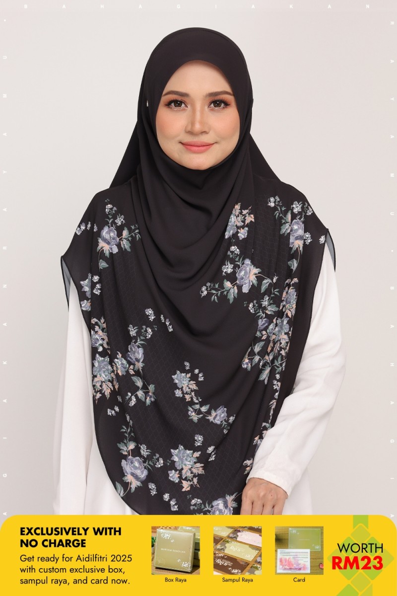 Umma Printed Rosa Holy Black