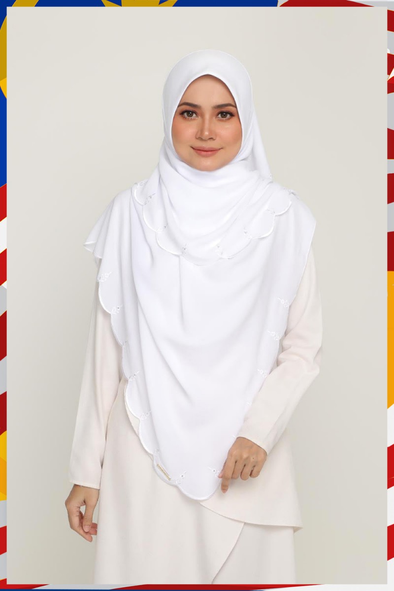 As-Is Instant Bawal Sulam Pearly White