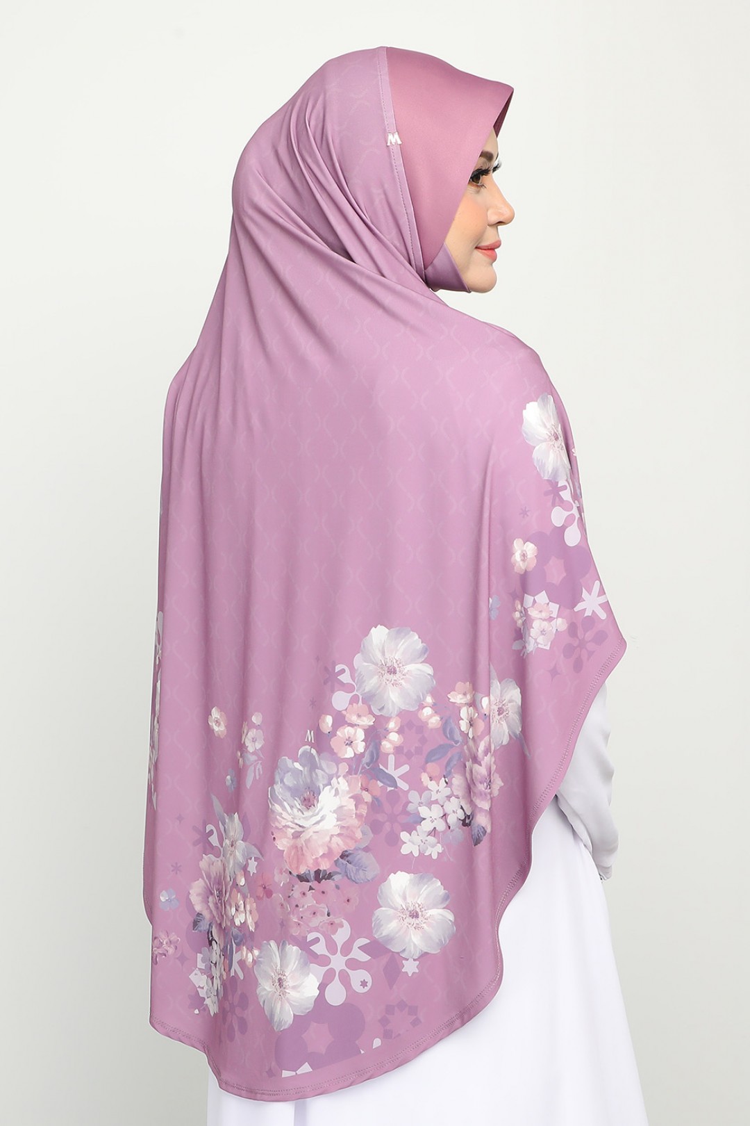 [AS-IS]- Sarung Printed Ghaniyah Iris Mauve