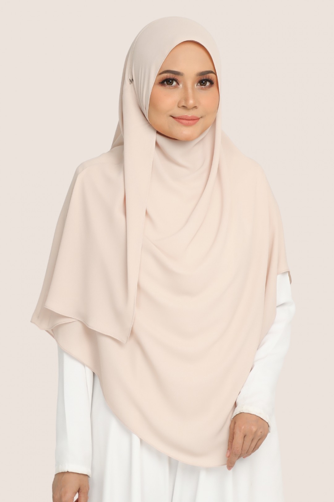 Umma Shawl Merangsri Ivory Blush