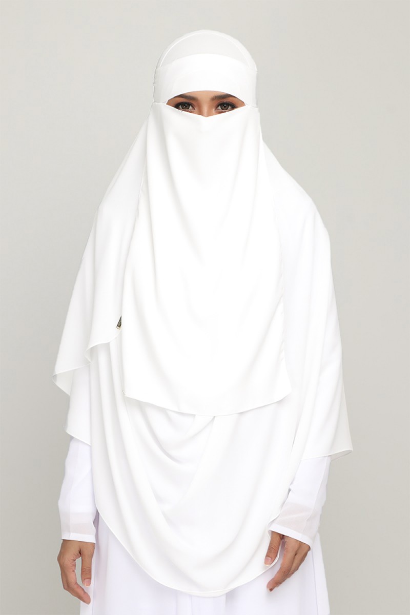 Niqab Ivory Lace