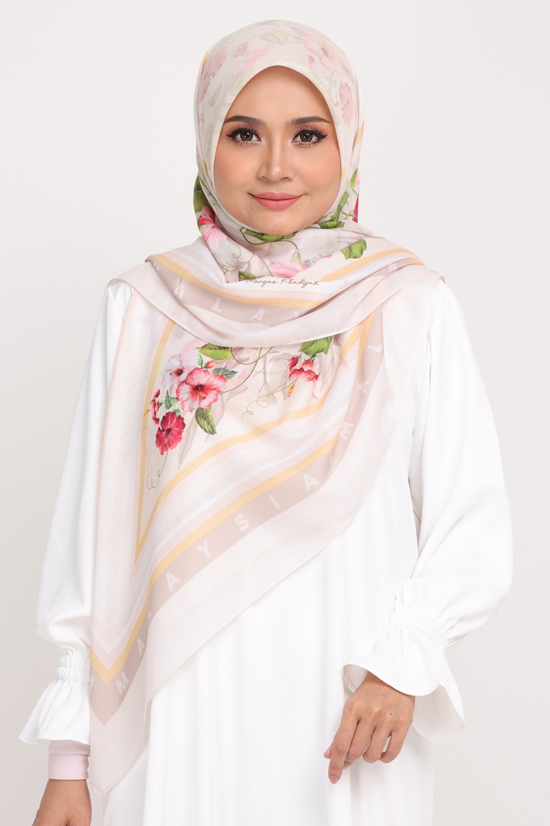 Bawal Printed Mahsuri Kesumba