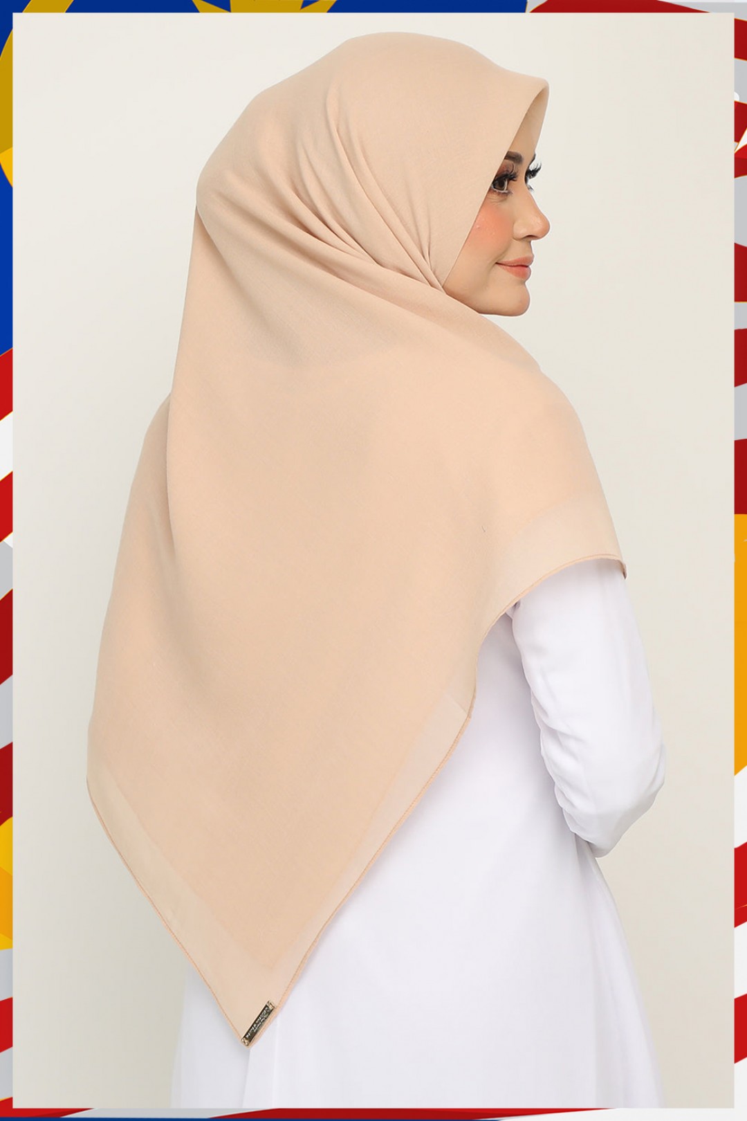 Classic Bawal Khaki Cream