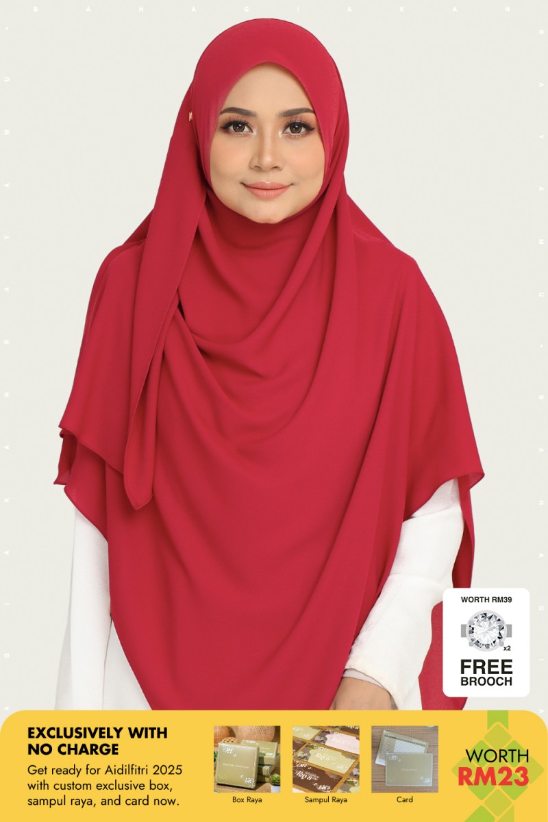 Umma Shawl Merangsri Venetian Red