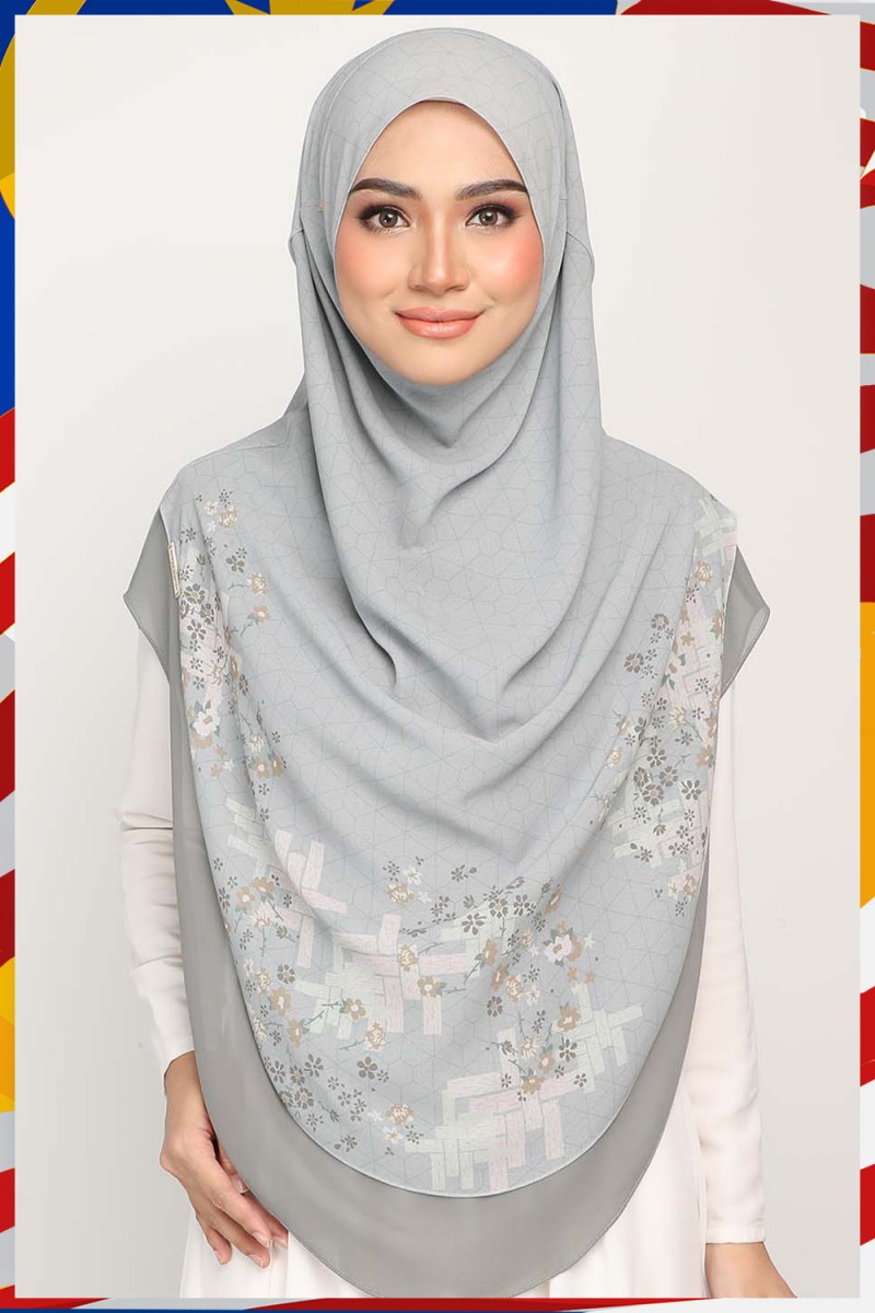 Umma Printed 2-Layer Sky Grey