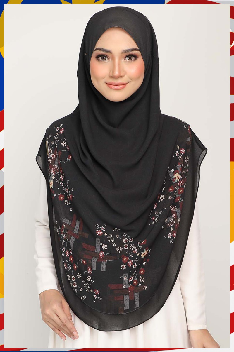 Umma Printed 2-Layer Vanta Black