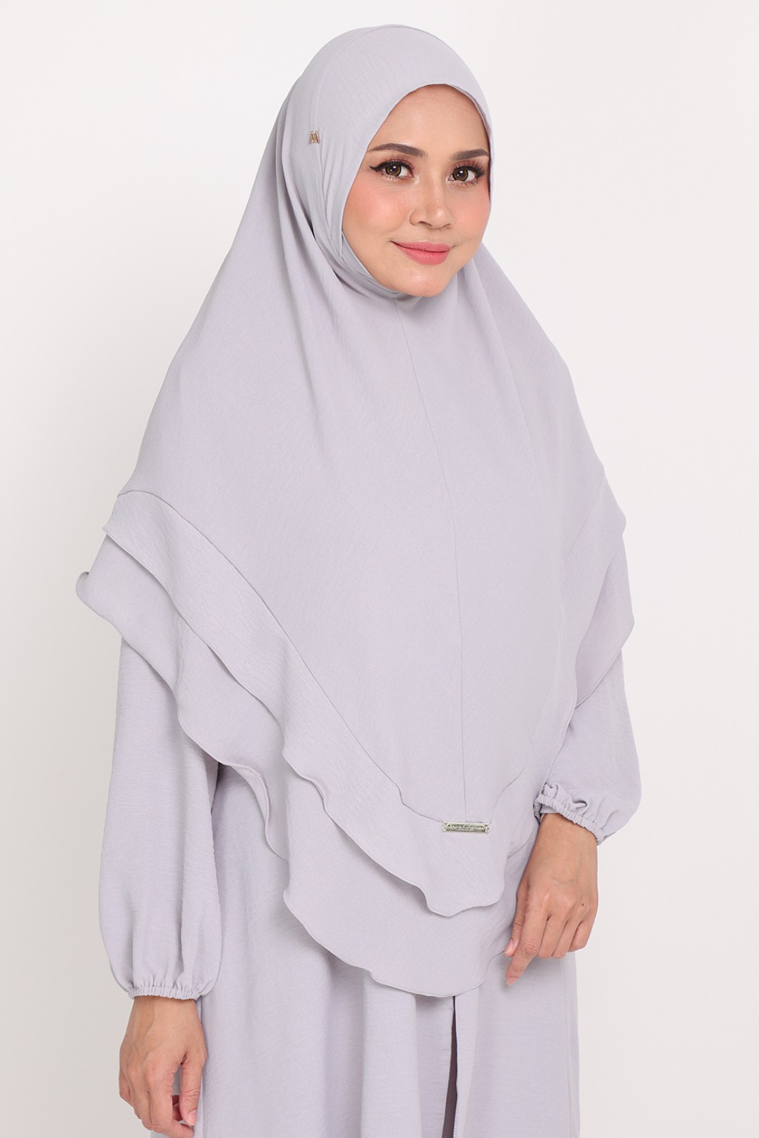 Khimar Lavender Grey