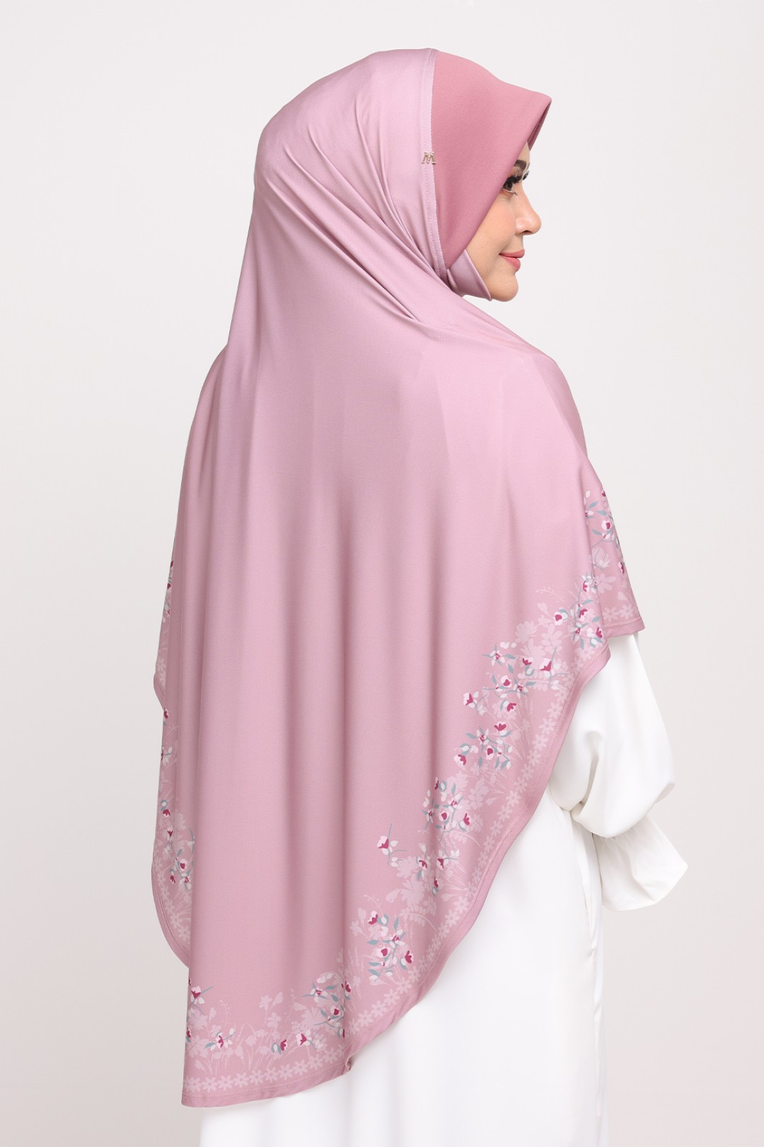 Sarung Printed Radiyyah Lavender Plum