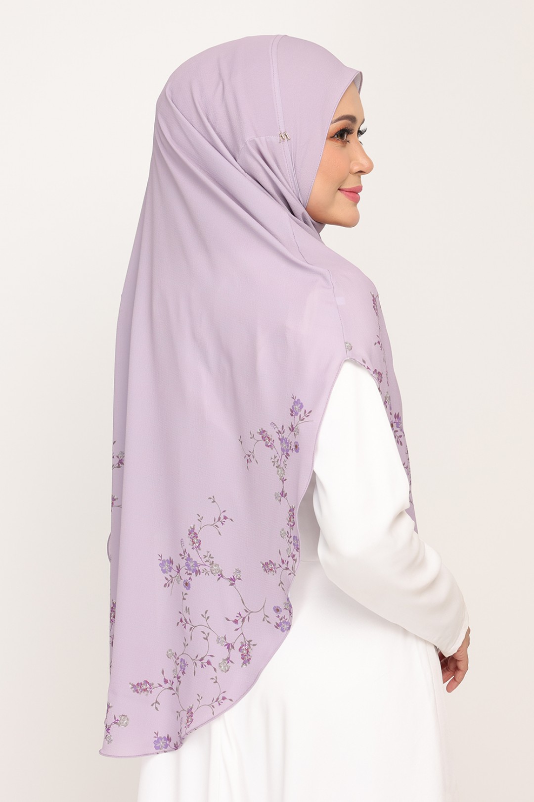 Umma Printed Arwa Lilac Hustle