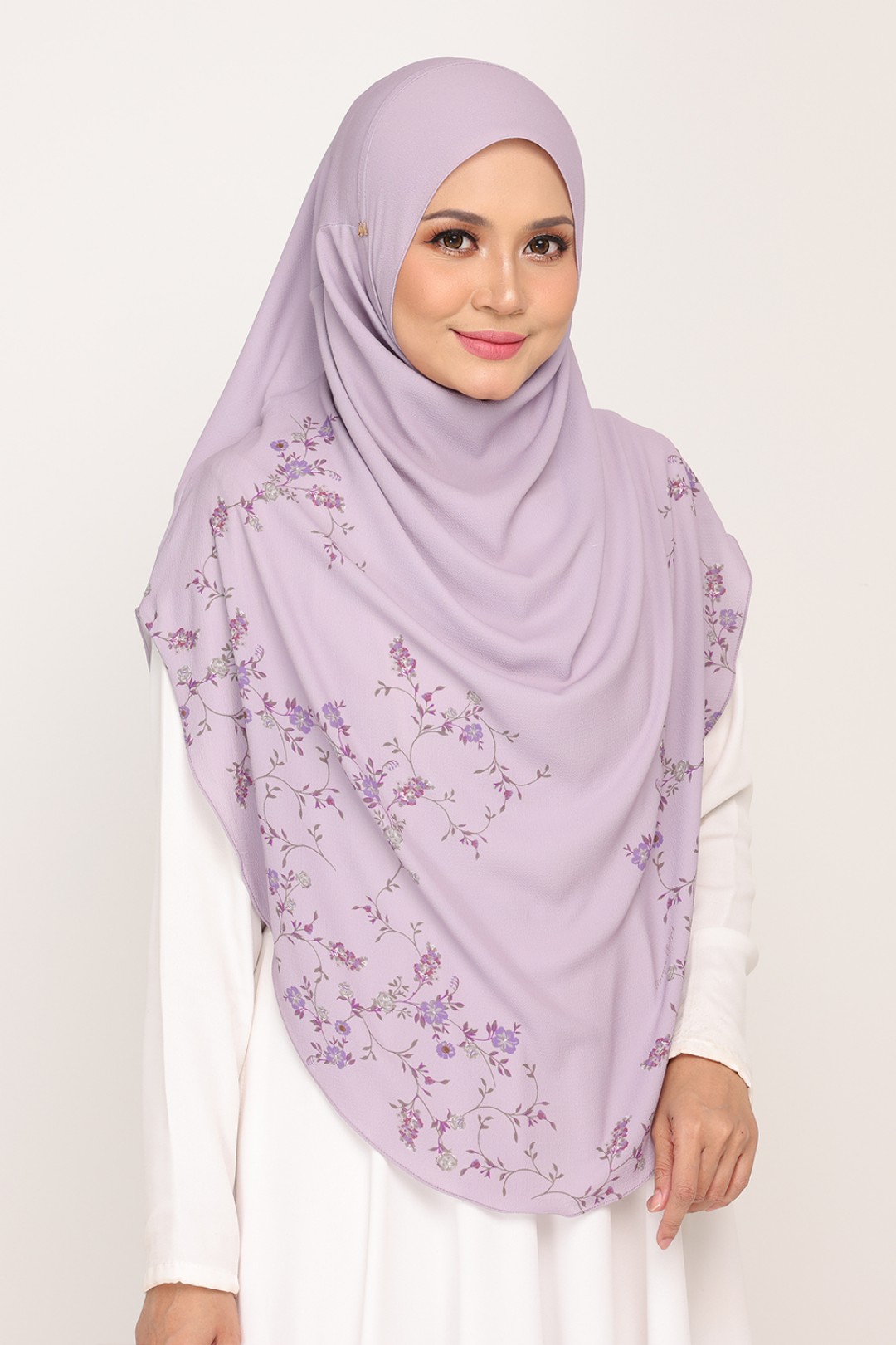 Umma Printed Arwa Lilac Hustle