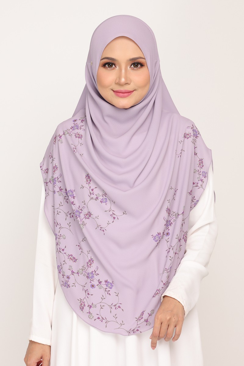 Umma Printed Arwa Lilac Hustle