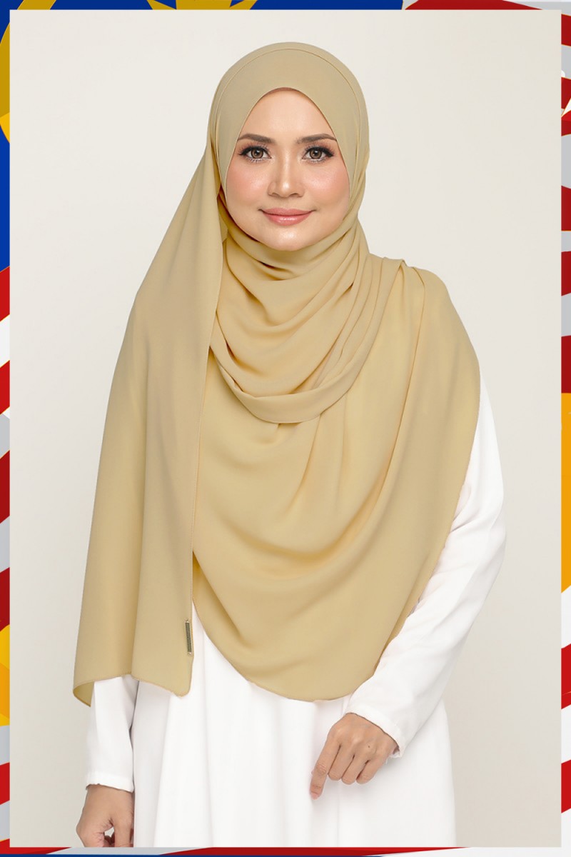 Long Shawl Dull Yellow