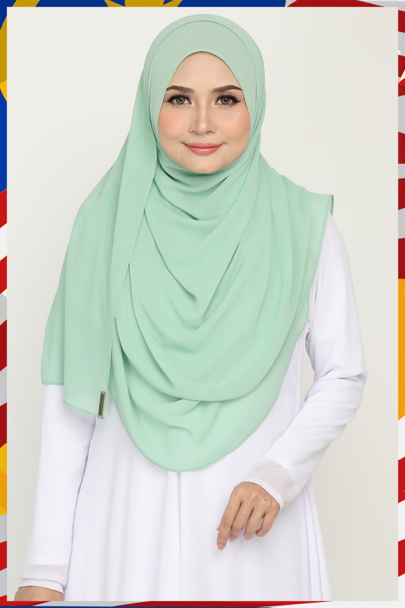 As-Is Long Shawl Green