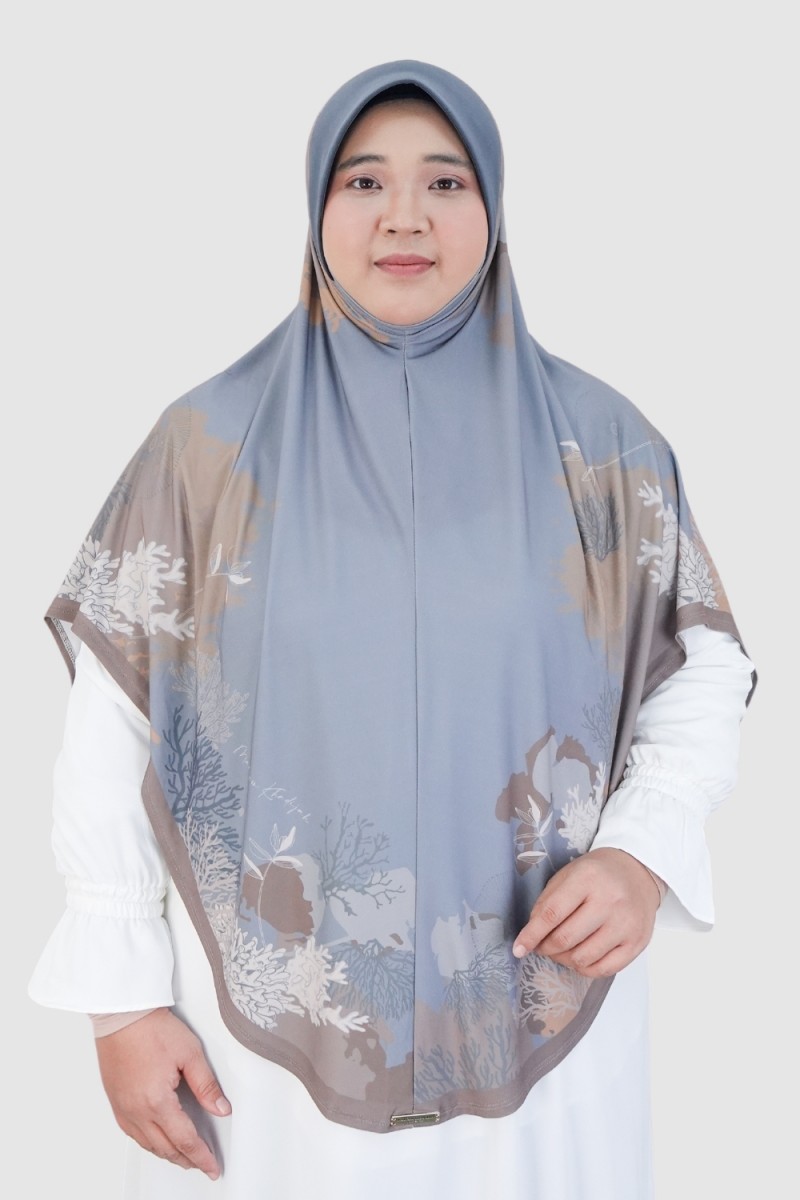 S-Sarung Printed Coral Blue