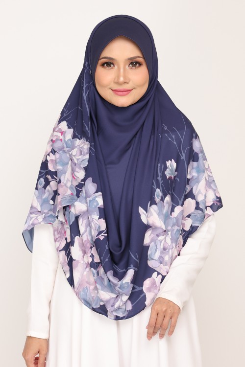 Instant Printed Awning Karya Marian Blue