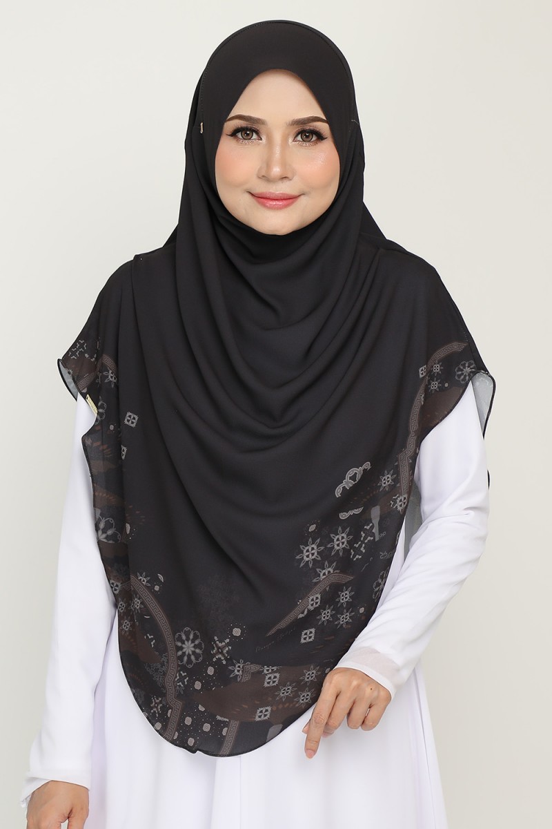 [AS-IS]- Umma Printed Raudhah Matte Black