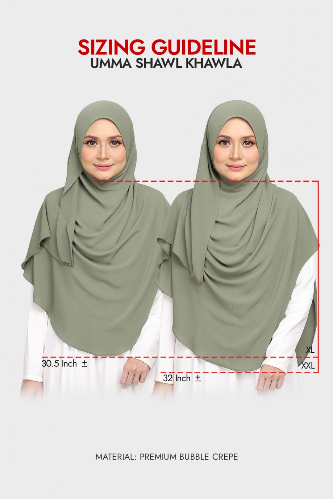 Umma Shawl Khawla Buff Tan